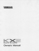 Yamaha KX5 Инструкция по применению