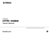 Yamaha HTR-4069 Инструкция по применению