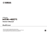 Yamaha HTR-4071 Инструкция по применению