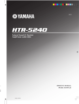 Yamaha HTR-5240 Руководство пользователя