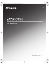 Yamaha HTR-5930 Инструкция по применению