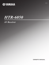 Yamaha HTR-6050 Инструкция по применению