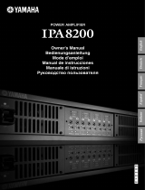 Yamaha IPA8200 Инструкция по применению