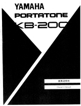 Yamaha KB-200 Инструкция по применению