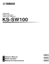Yamaha KS-SW100 Инструкция по применению