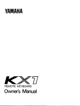 Yamaha KX-10 Инструкция по применению