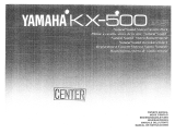 Yamaha KX-500 Инструкция по применению