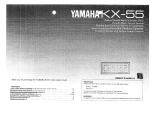 Yamaha KX-55 Инструкция по применению