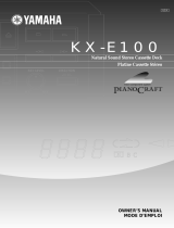 Yamaha KX-E100 Руководство пользователя