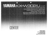 Yamaha KX-W302 Инструкция по применению
