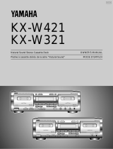 Yamaha KX-W321 Руководство пользователя