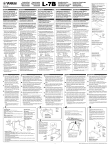 Yamaha L-7B Assembly Instructions