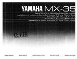 Yamaha MX-35 Инструкция по применению
