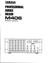 Yamaha M406 Инструкция по применению