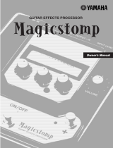 Yamaha MagicStomp Инструкция по применению