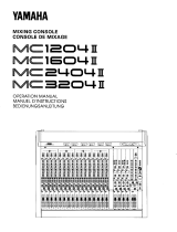 Yamaha MC1204 II Инструкция по применению
