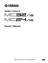 Yamaha MC24 Инструкция по применению