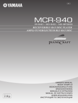 Yamaha MCR-940 Инструкция по применению