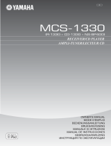 Yamaha MCS-1330 Инструкция по применению