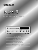 Yamaha MDX-9 Руководство пользователя