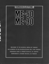 Yamaha ME-30 Инструкция по применению