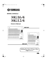 Yamaha MG16 Руководство пользователя