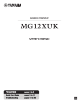 Yamaha MG12XUK Инструкция по применению