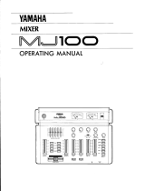 Yamaha MJ100 Инструкция по применению