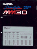 Yamaha MM30 Инструкция по применению