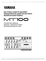 Yamaha MT100 Инструкция по применению