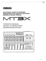 Yamaha MT3X Инструкция по применению