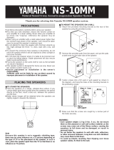 Yamaha NS-10MM Инструкция по применению