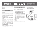 Yamaha NS-E120 Инструкция по применению