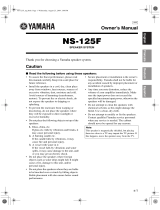 Yamaha NS-125F Инструкция по применению