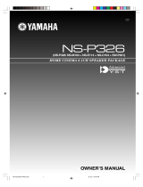 Yamaha NS-P326 Инструкция по применению