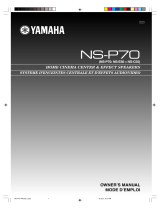 Yamaha NS-P70 Инструкция по применению