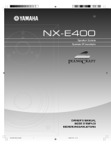 Yamaha NX-E400 Руководство пользователя