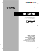 Yamaha NX-SW70 Руководство пользователя