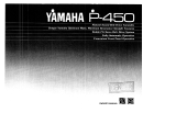 Yamaha P-450 Инструкция по применению