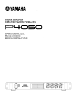 Yamaha P4050 Инструкция по применению