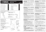 Yamaha PA-L1B Инструкция по установке