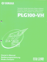 Yamaha PLG100-VH Руководство пользователя