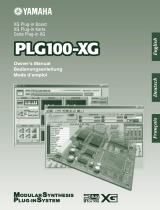 Yamaha PLG100-XG Инструкция по применению