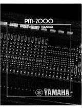 Yamaha PM-2000 Инструкция по применению