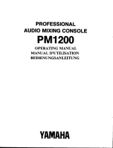 Yamaha PM1200 Инструкция по применению