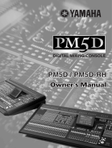 Yamaha PM5D/PM5D-RH Инструкция по применению