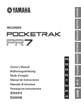 Yamaha POCKETRAK Инструкция по применению