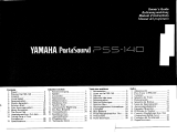 Yamaha PortaSound PSS-9 Инструкция по применению