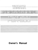 Yamaha PSR-C200 Инструкция по применению