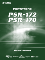 Yamaha PSR-170 Руководство пользователя